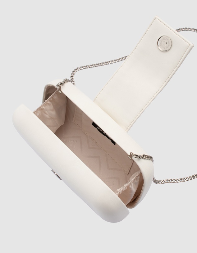 Olga Berg - Selene Crystal Tab Clutch