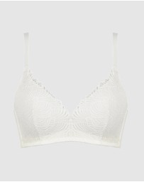 Naturana - The Friday Wirefree Recycled Lace Bra
