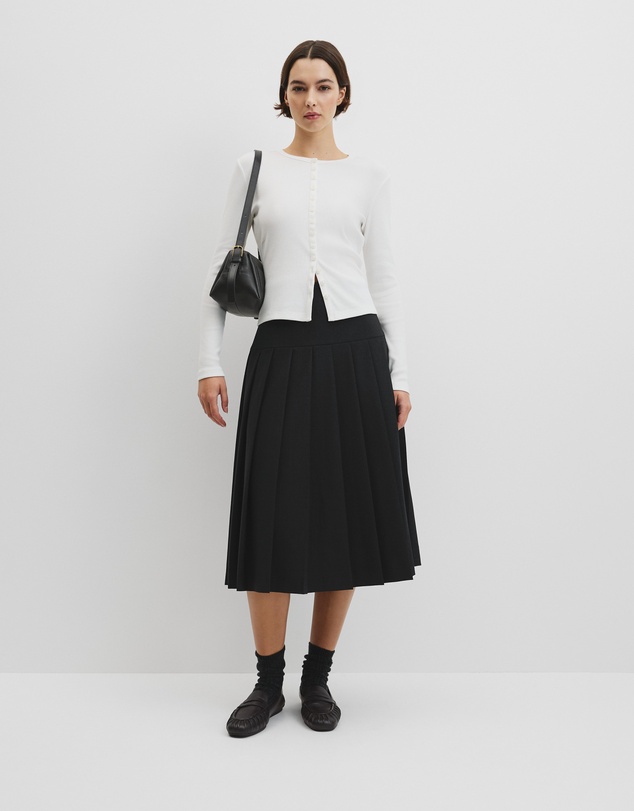 Country Road - Long Sleeve Button Through Top