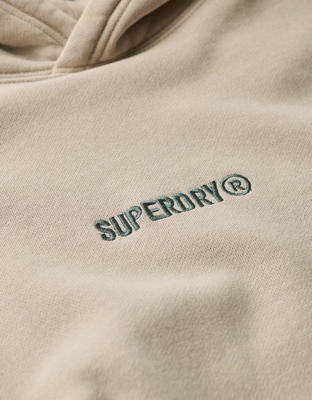 Superdry - Micro Logo Graphic Loose Hoodie