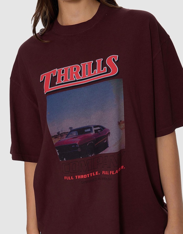 Thrills - Full Throttle Oversized Tee