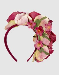 Max Alexander - Vintage Flowers Fascinator Headband