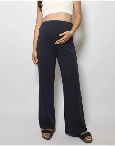 Soon Maternity - Harriette Wide Cotton Pants