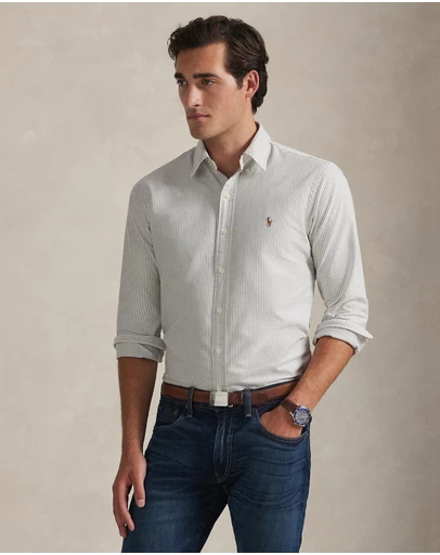 Polo Ralph Lauren - Custom Fit Striped Oxford Shirt