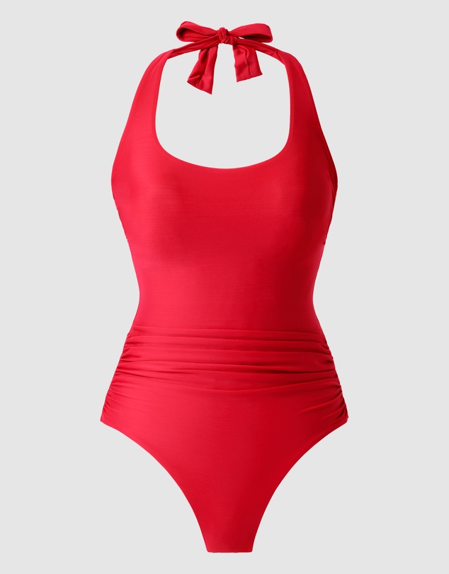 Miraclesuit Swimwear  - Rock Solid Utopia Wired Halter One-Piece Shaping Swimsuit