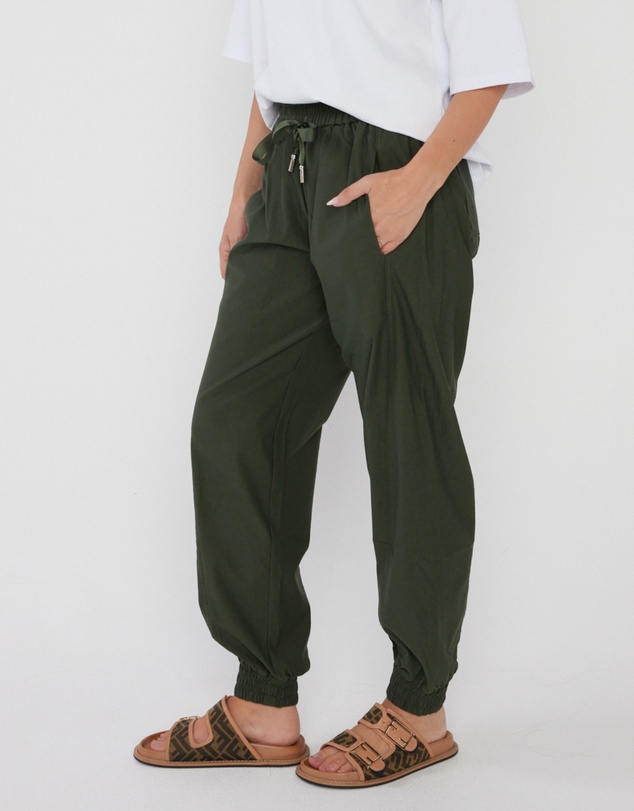 ALEXANDRA - Rune Pants Forest Green