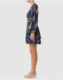 Camilla - Button Front Frill Dress
