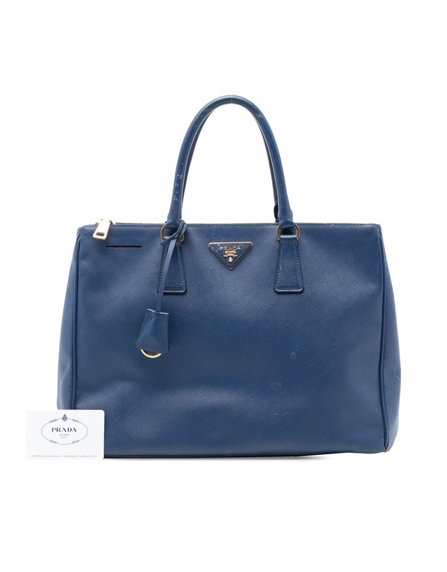 Pre-Loved by Azura Reborn - Pre-Loved Large Saffiano Lux Galleria Double Zip Tote