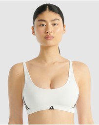 adidas Sportswear - Active Essentials Cotton 3 Stripes Scoop Bralette