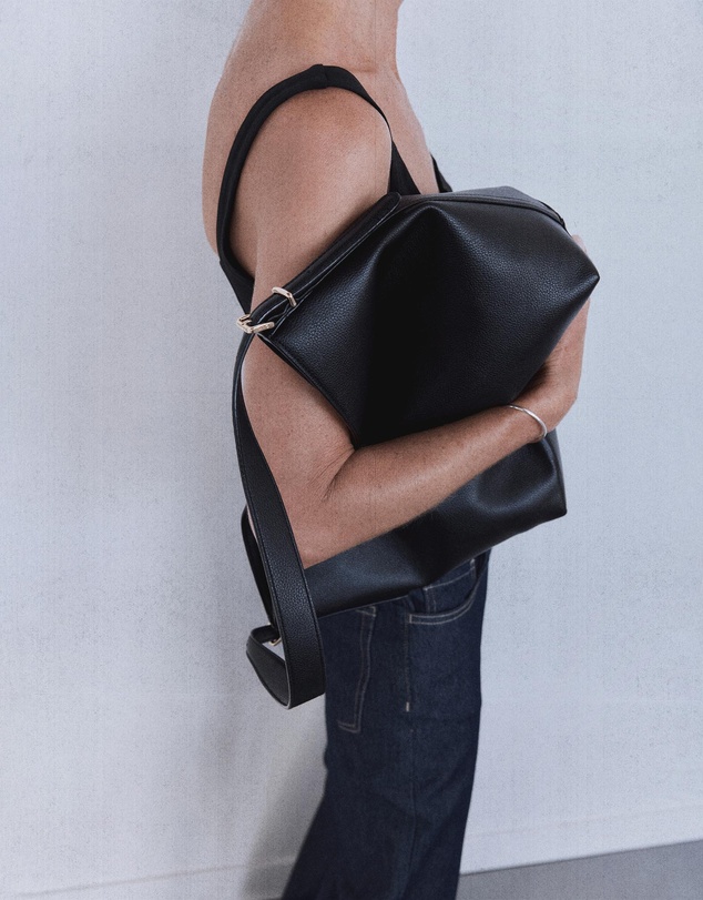 M.N.G - Faux-Leather Bucket Handbag