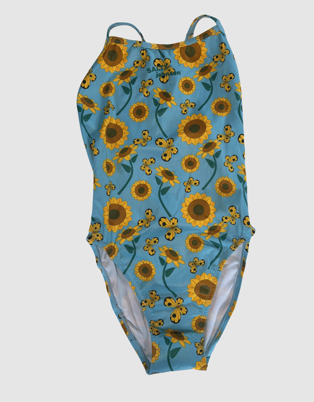 Salty Johnson - Sunny Side Up Thin Strap One Piece