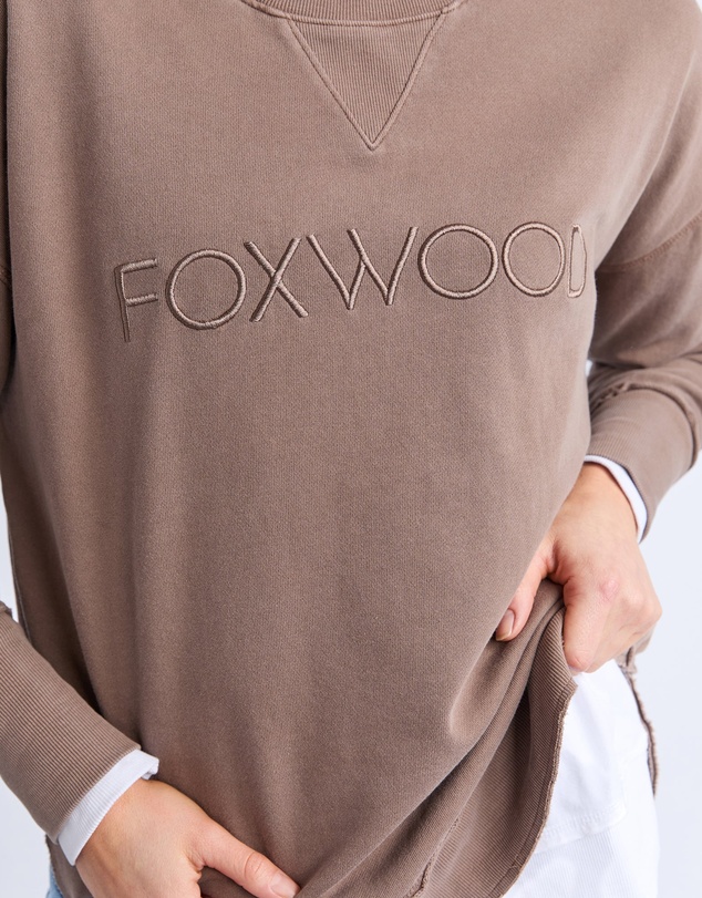 Foxwood - Simplified Crew Chocolate Brown