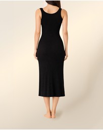 Gingerlilly - Monique Long Sleeveless Henley Dress