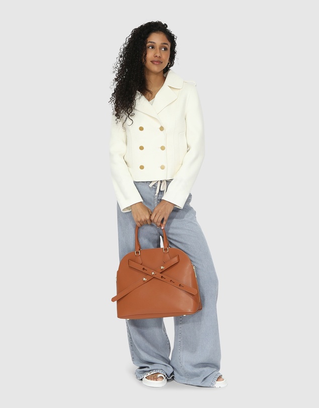 Belle & Bloom - Back in Time Military Peacoat