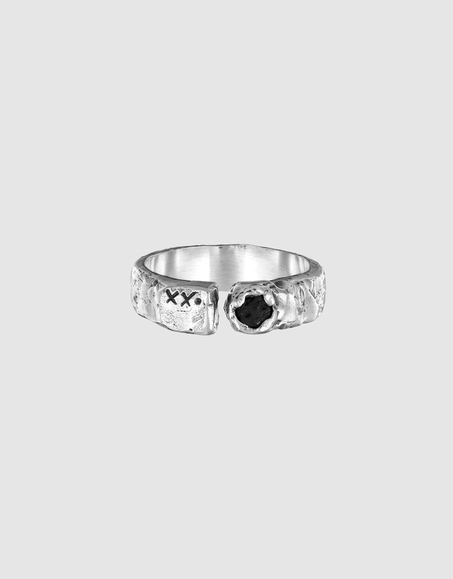 Haze & Glory - ICONIC EXCLUSIVE - Ring Men Lava Wrap 925 Sterling Silver