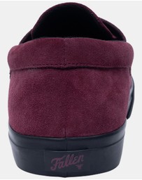 Fallen Footwear - Melrose Lofers Burgundy