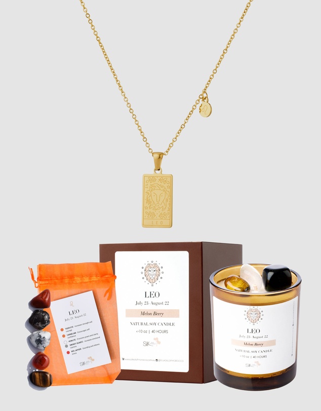 Silk Oil of Morocco - Celestial Zodiac Gift Collection - Leo