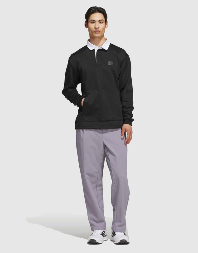 adidas Performance - LS Knit Sweat Polo Shirt