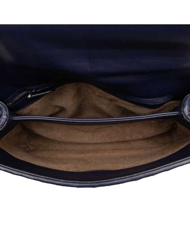 Pre-Loved by Azura Reborn - Pre-Loved Small Nappa Intrecciato Stitched Olimpia Shoulder Bag
