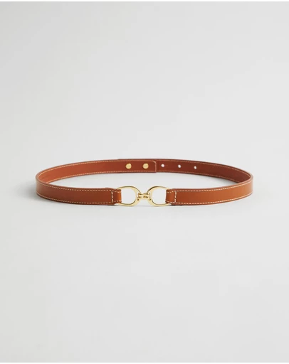 & Other Stories - Mid-Waist Leather Belt