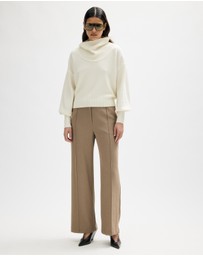 Minima Esenciales - Rian Wool Cashmere Funnel Neck Jumper