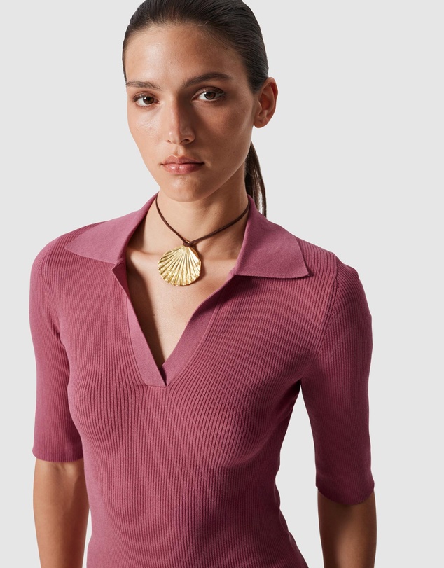 & Other Stories - Collared Short-Sleeve Top