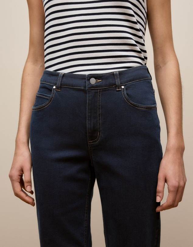 Trenery - Wide Leg Jean in Dark Indigo