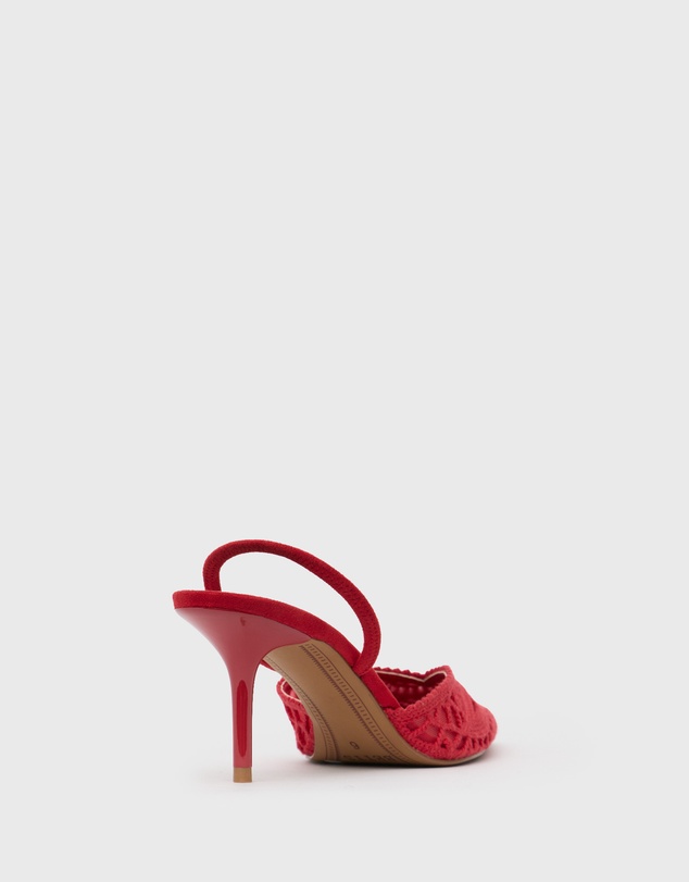 Betts - Oasis Crochet Pointed Toe Heels