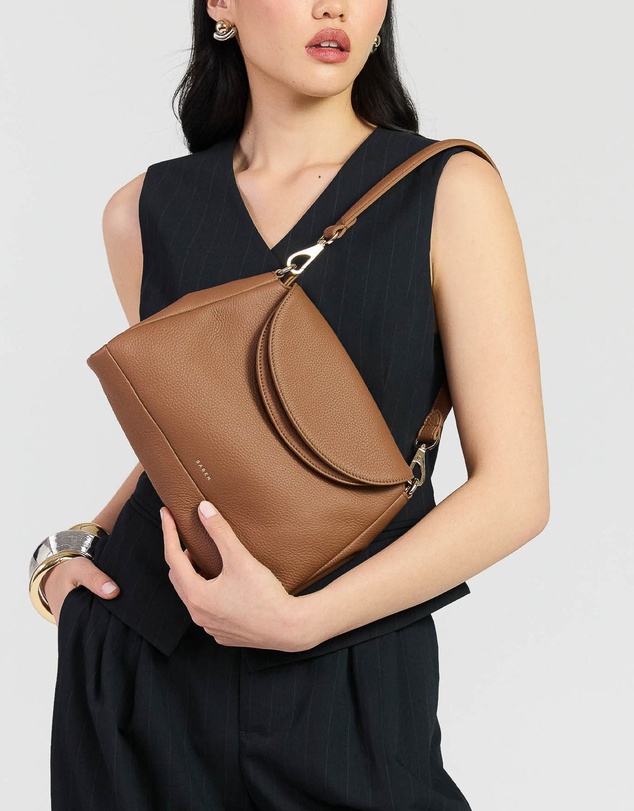 SABEN - Beckett Shoulder Bag Tan Luxe