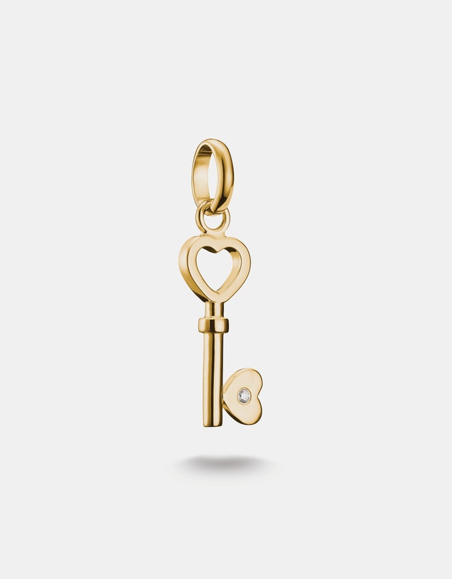 THOMAS SABO - THOMAS SABO Connect Charm love key Gold