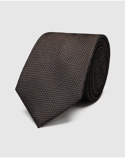 Politix - Silk Textured Two-tone Tie