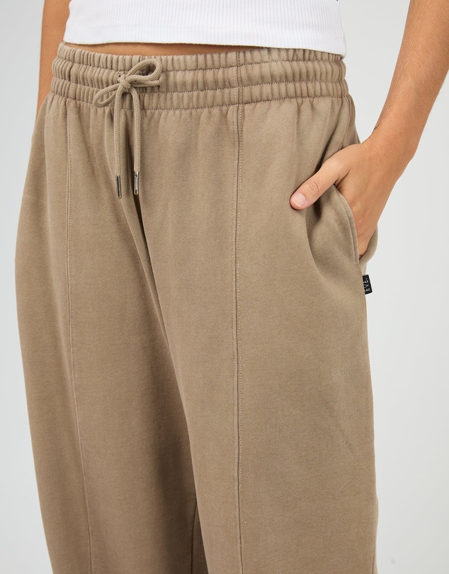 All About Eve - Aae Vintage Wide Leg Trackpant Stone
