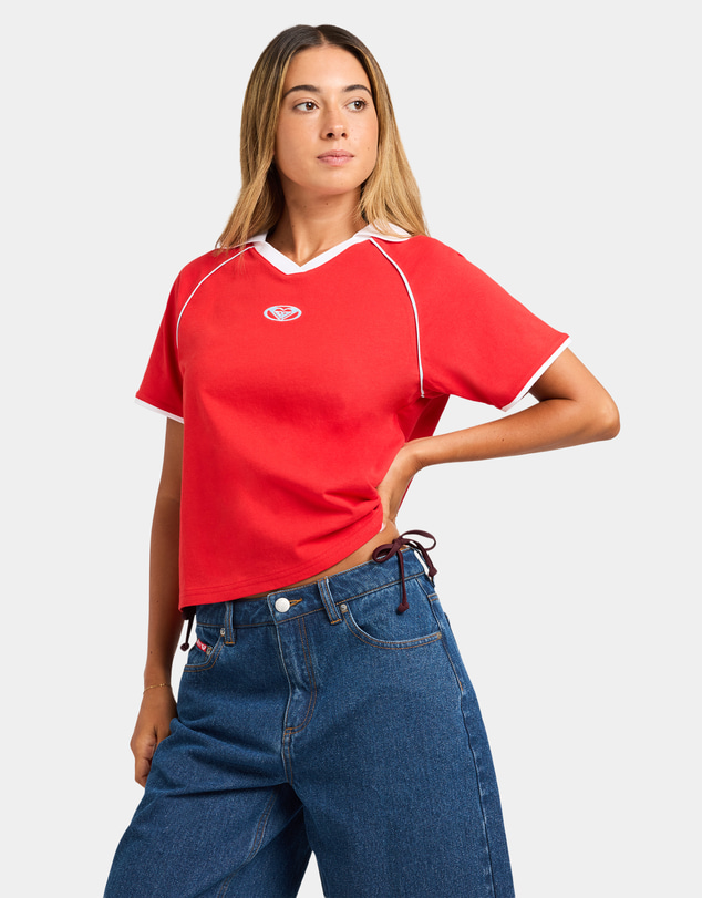 Roxy - Womens Betty Polo Top