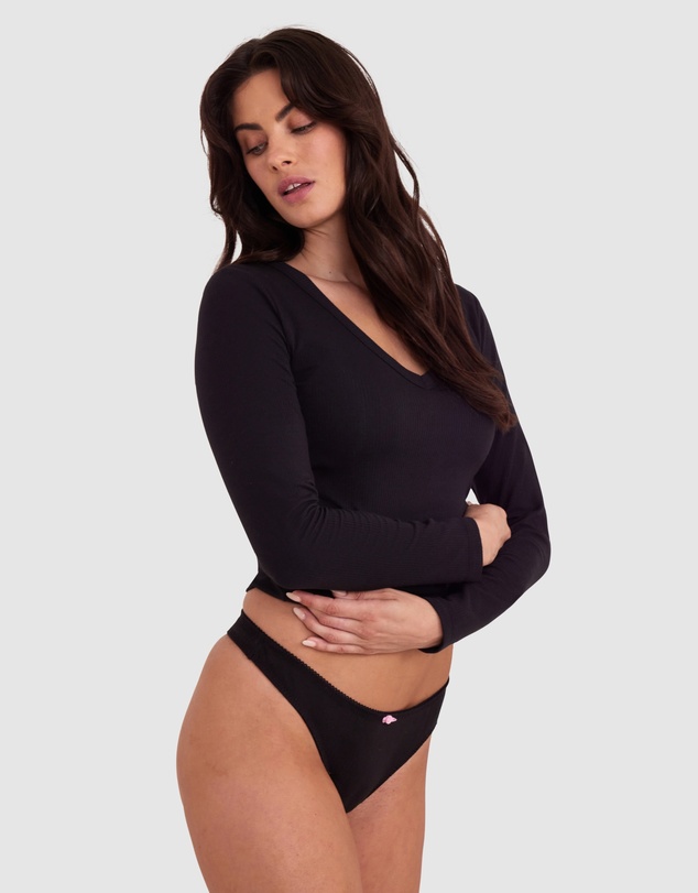 Bras N Things - Georgia G String - Black