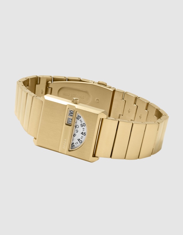 Breda - Pulse Tandem Metal Bracelet Watch, 26MM