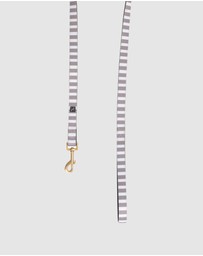 Mog & Bone - Neoprene Lead - Latte Hamptons Stripe Print