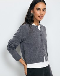 AERE - Sadie Merino Wool Cardigan