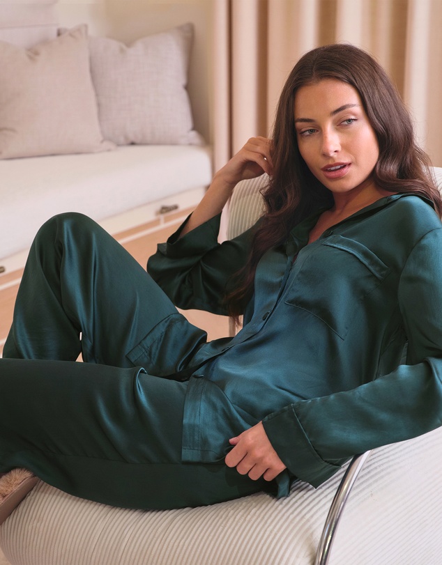 Papinelle - Audrey Washable Silk Full Length PJ