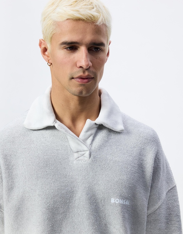 Bonsai - Special Dye Polo Oversized Sweatshirt