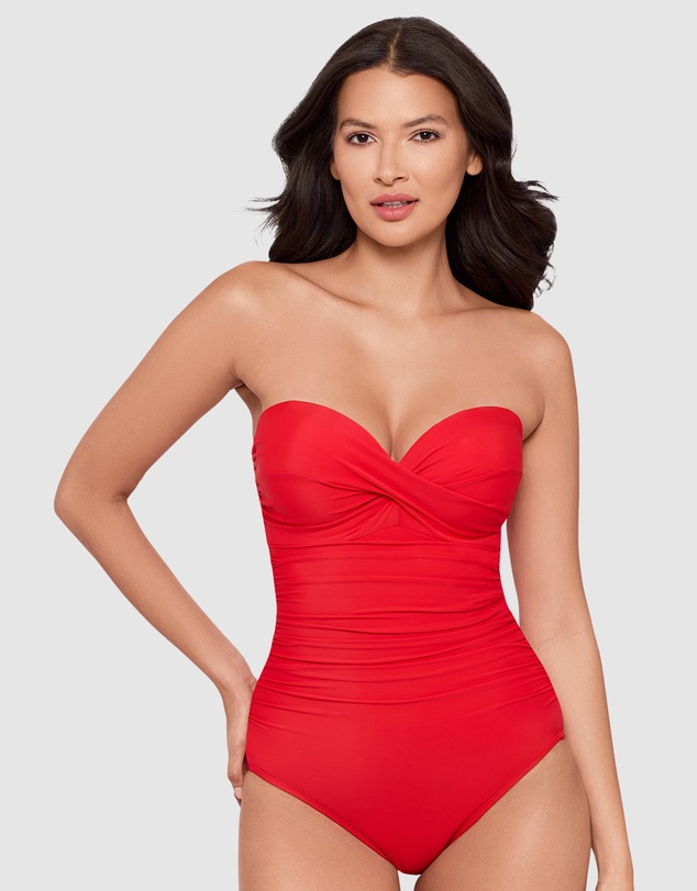 Miraclesuit Swimwear  - Madrid Strapless Shaping Swimsuit