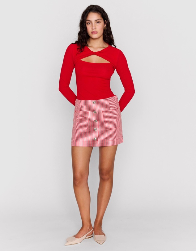 MINKPINK - Rosa Twist Front Top