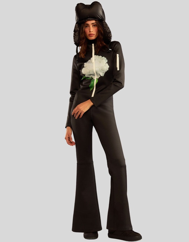 Cynthia Rowley - WATER REPELLENT BONDED SKI JUMPSUIT
