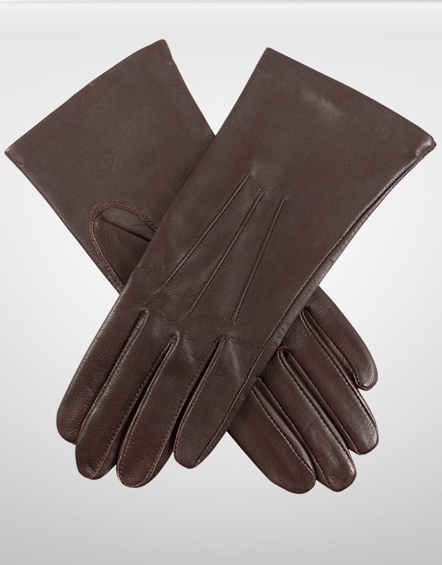 DENTS - Elizabeth Signature Silk Lined Leather Gloves