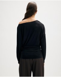 Minima Esenciales - Fia Batwing Tie Jersey Top