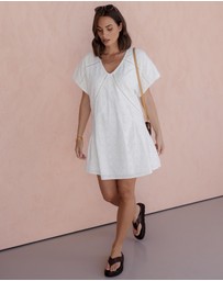 ALEXANDRA - Isaac Dress White