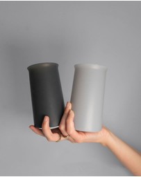 porter green - stegg | silicone unbreakable highball glasses