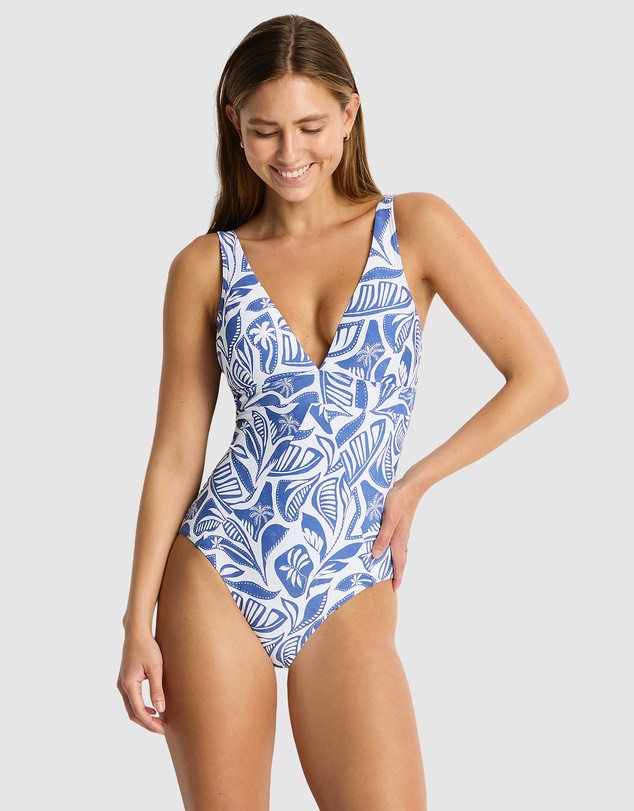 Sea Level Australia - Reef Scoop Back Panel Line One Piece