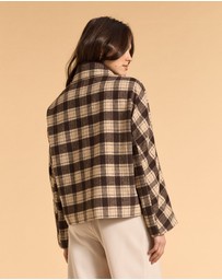 MVN - Plaid Short Jacket