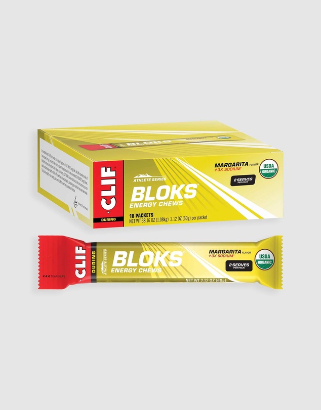 CLIF - Margarita Bloks Energy Chews - 18x60g