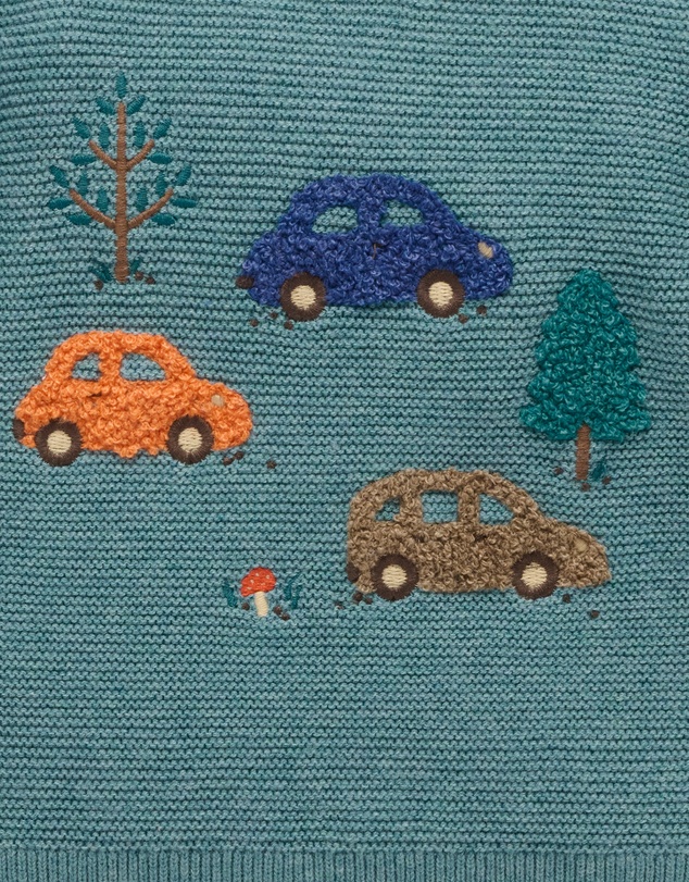 Purebaby - Woodland Jumper -Kids-Babies